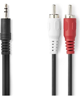 NEDIS 3,5MM-2XRCA UR-UR 10M STEREOKAAPEL Main Image