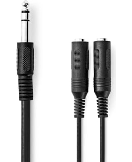 NEDIS CAGB23110BK02 STEREOÄÄNIKAAPELI Main Image