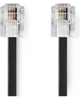 NEDIS TCGL90200BK20 PUHELINKAAPELI RJ1 Main Image