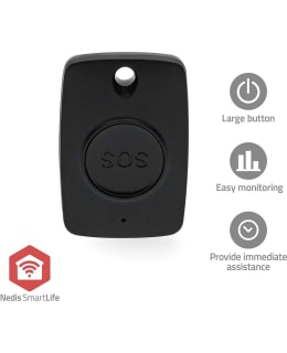 NEDIS ZBPB10BK ÄLYKOTI PANIIKKIPAINIKE Main Image