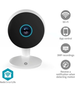 NEDIS SMARTLIFE WIFICI08CWT SISÄKAMERA Main Image