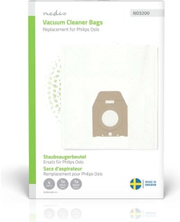 NEDIS PHILIPS OSLO+ PÖLYPUSSI 4 KPL Main Image