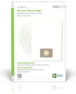 NEDIS NUMATIC HENRY/JAMES PÖLYPUSSI 4KPL Main Image