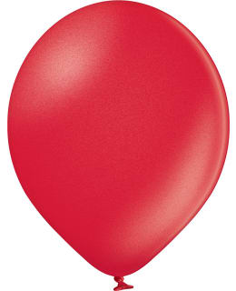 METALLIPUNAINEN 30CM ILMAPALLOL Main Image