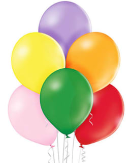 MIXED-COLOR 23 CM 50 KPL BALLOONS Main Image