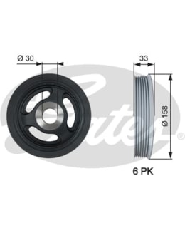 Gates TVD1061 Vibration damper Main Image