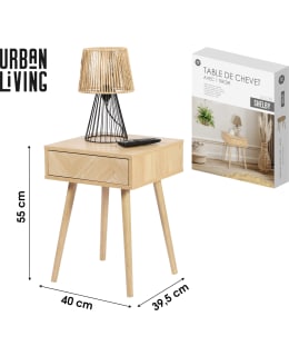 UB 151162 SHELBY 40X40X55 YÖPÖYTÄ Main Image