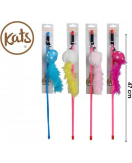 KATS CAT TEASER TOYS W/FEATHER Main Image