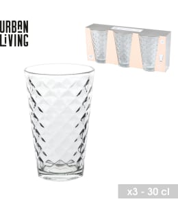 URBAN LIVING - ATHENES - TUMBLER X3 30CL Main Image