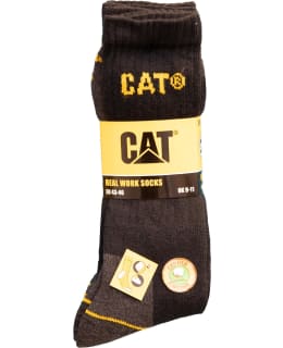 CAT WORK 3-PR BLACK TYÖSUKAT 39-42 Main Image