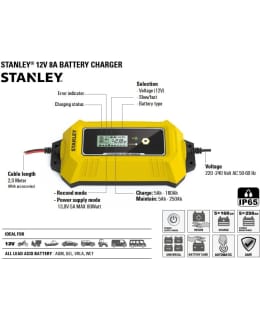 STANLEY 12V 8AH AKKULATURI Main Image