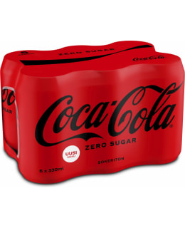 COCA-COLA ZERO 0,33L 6P V.JUOMA TLK Main Image
