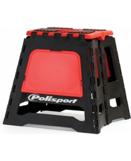 POLISPORT MOTOSTAND BIKE STAND BLACK/RED Main Image