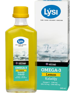 LYSI OMEGA-3 LEMON KALAÖLJY Main Image