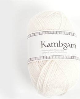 ISTEX KAMBGARN 50G 0051 WHITE LANKA Main Image
