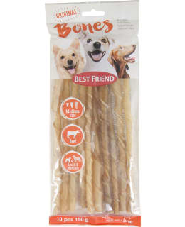 Best Friend Bones Original m-medium 22 cm 10 kpl 150 g natural purutikku Main Image