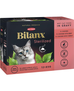 BF BILANX STERILIZED LAJITELMA 12X85G Main Image
