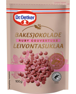 Dr. Oetker 100g Ruby-suklaanappi leivontaan Main Image