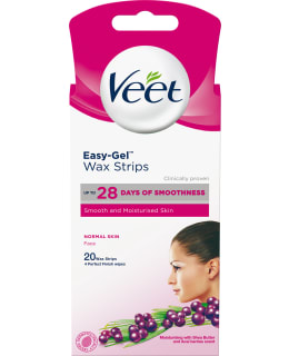 Veet 20 kpl kylmävahaliuskat kasvoille Main Image