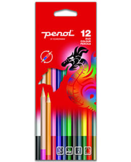 Penol Duo standard 12 kpl puuvärikynät Main Image