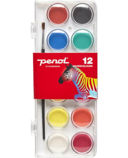 PENOL STANDARD 12 VÄRIÄ VESIVÄRIT Main Image