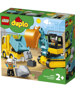 LEGO 10931 KUORMA-AUTO JA TELAKAIVURI Main Image