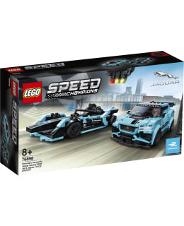 LEGO Speed Champions 76898 Formula E Panasonic Jaguar Racing GEN2 car & Jaguar I-PACE eTROPHY Main Image