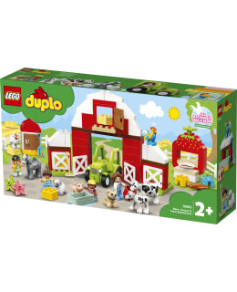 LEGO DUPLO Town 10952 Navetta, traktori ja maatilan hoitoeläimet Main Image