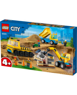 LEGO 60391 RAKENNUSTYÖMAAN AJONEUVOT Main Image