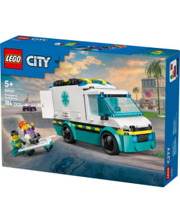 LEGO 60451 AMBULANSSI HÄLYTYSAJOIHIN Main Image