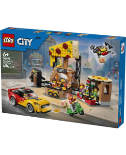 LEGO 60496 PIZZARAVINTOLA JA TOIMITUS Main Image