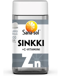 SANA-SOL 200TABL SINKKI+C-VITAMIINI Main Image