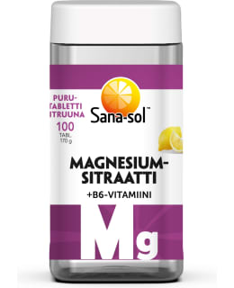 SANA-SOL PURUTABL 100TABL MAGNESIUM+B6 Main Image