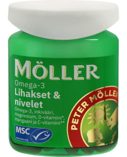MÖLLER OMEGA LIHAKS. 60KAPS. RAVINTOLISÄ Main Image