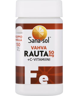 SANA-SOL RAUTA+C 150TABL. RAVINTOLISÄ Main Image