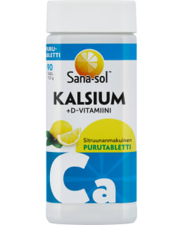 SANA-SOL KALSIUM+D-VITAM RAVINTL 90TABL Main Image