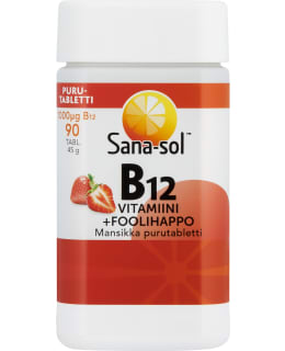 SANA-SOL 90TABL B12-VITAM+FOOLIH R.LISÄ Main Image
