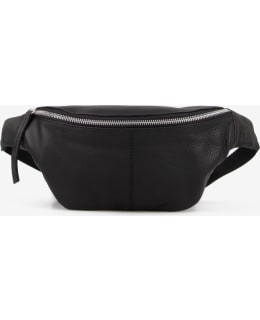 NO NAME 860250 BUMBAG LEATHER BLACK Main Image