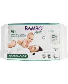 BAMBO NATURE BIO 50 KPL KOSTEUSPYYHE Main Image