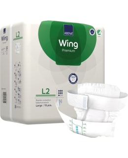 ABENA WING L2 PREMIUM 15 KPL VYÖVAIPPA Main Image