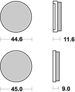 SBS 23-617LF CERAMIC TAAKSE JARRUPALAT Main Image