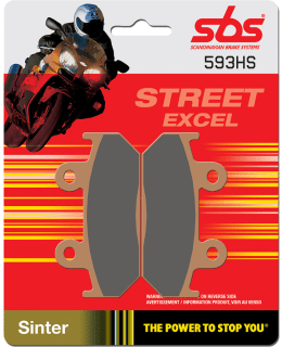 SBS BRAKEPADS SINTERED Main Image