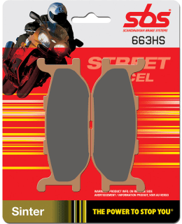SBS BRAKEPADS SINTERED Main Image