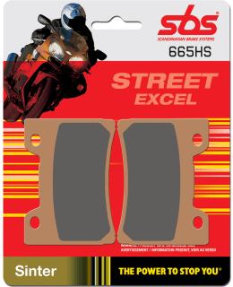 SBS BRAKEPADS SINTERED Main Image