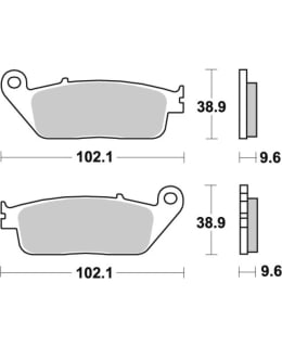 SBS BRAKEPADS SINTERED REAR Main Image