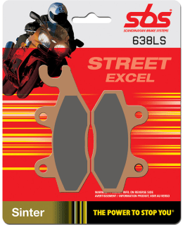 SBS BRAKEPADS SINTERED REAR Main Image