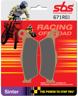 SBS 23-671RSI RACING SINTERED JARRUPALAT Main Image