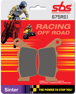 SBS 23-675RSI RACING SINTERED JARRUPALAT Main Image