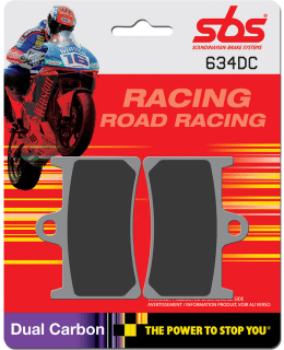SBS BRAKEPADS DUAL CARBON Main Image