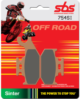 SBS SINTERED 23-754SI OFFROAD JARRUPALAT Main Image